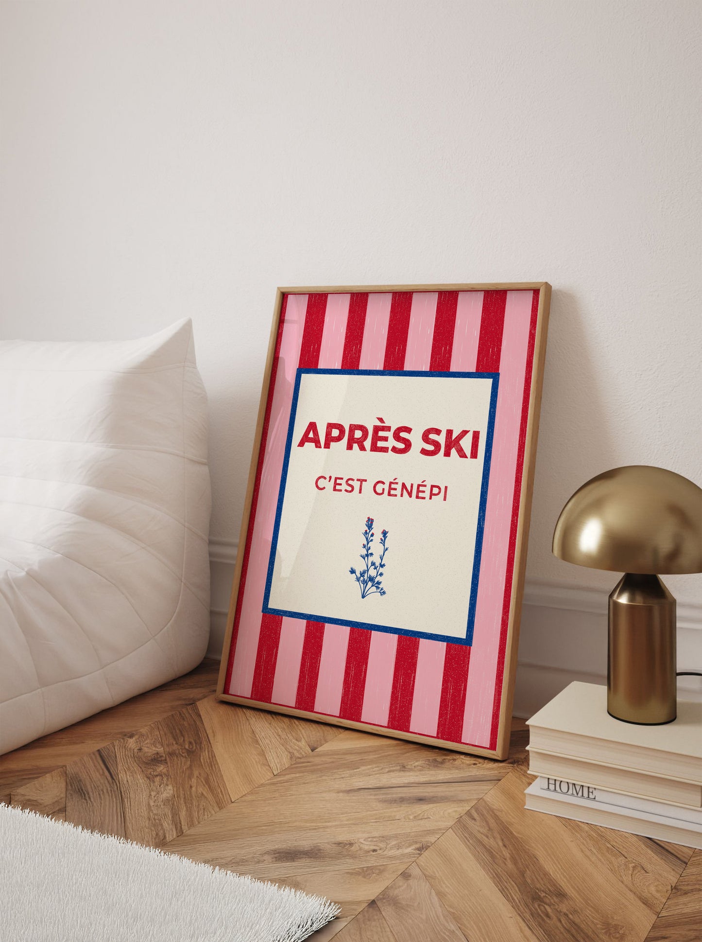 Affiche Après ski c'est génépi
