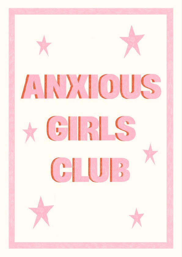 Affiche Anxious Girl Club