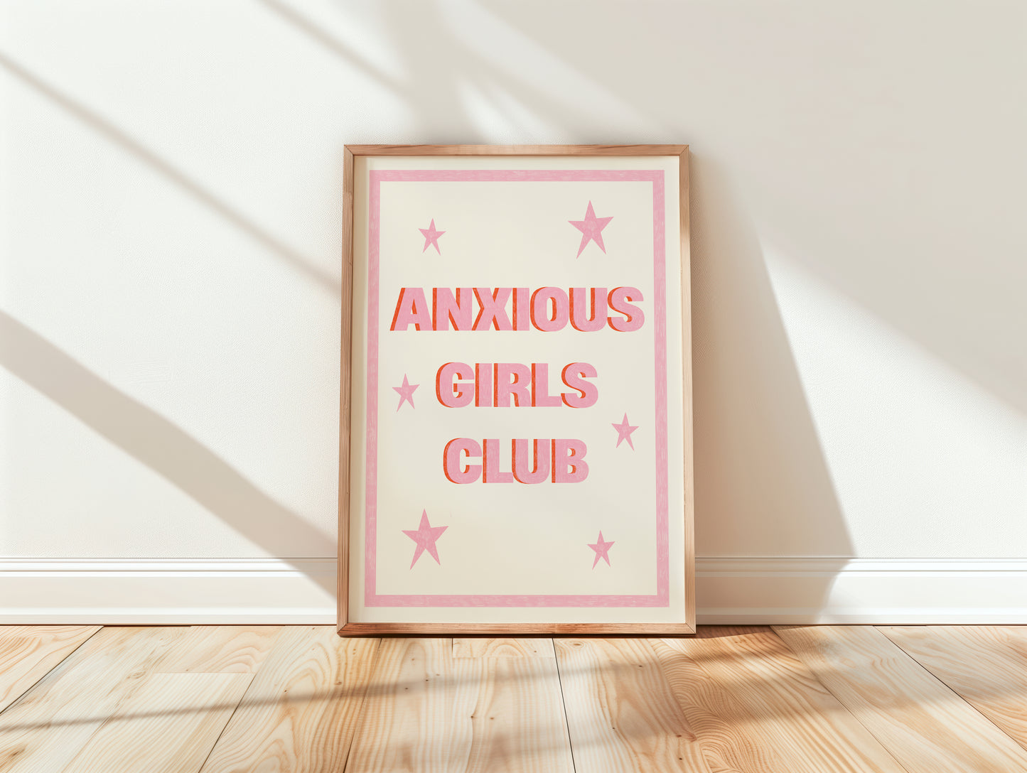 Affiche Anxious Girl Club