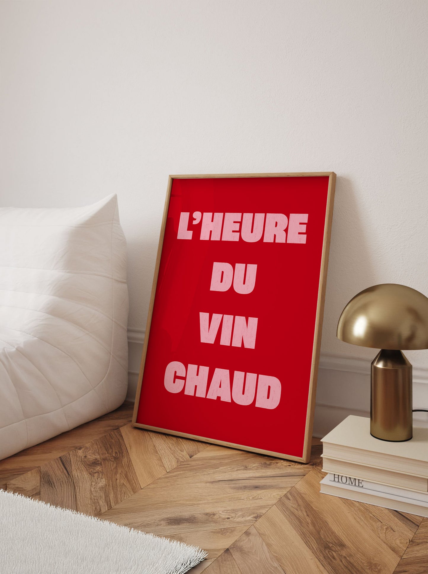 Affiche L'heure du vin chaud