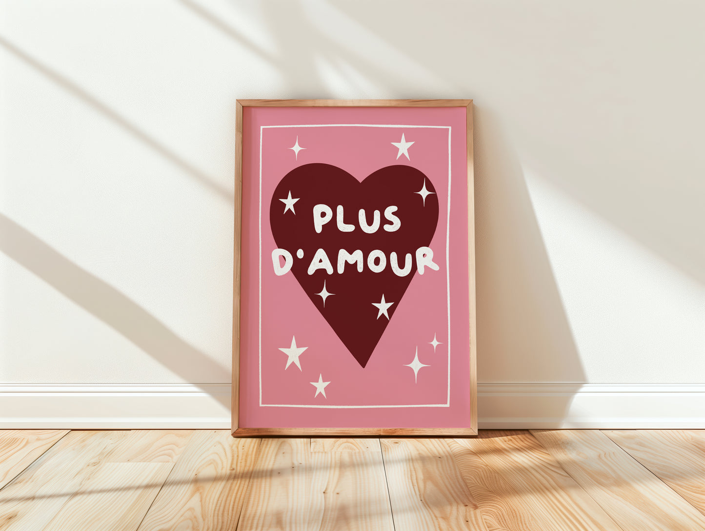 Affiche plus d'amour