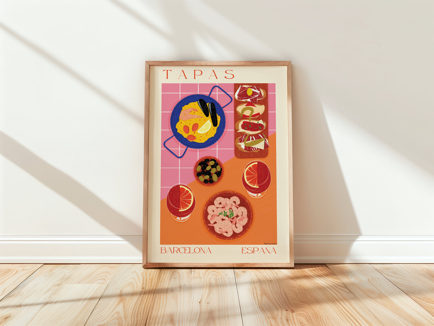 Affiche Tapas