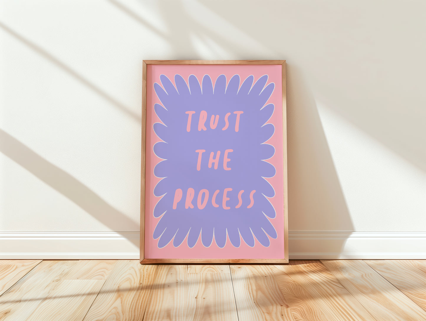 Affiche trust the process