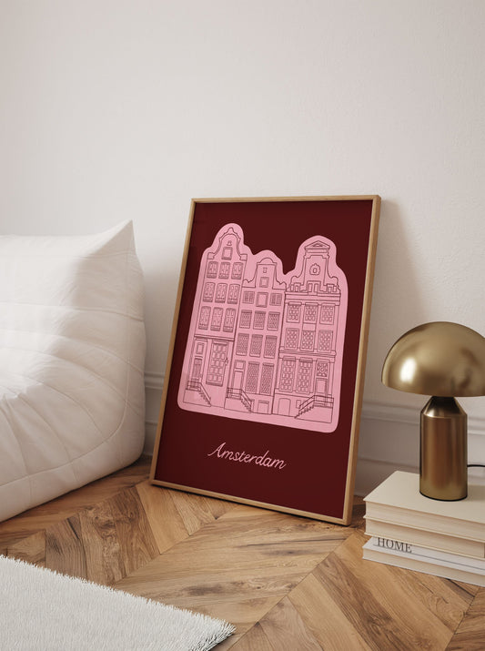 Affiche Amsterdam