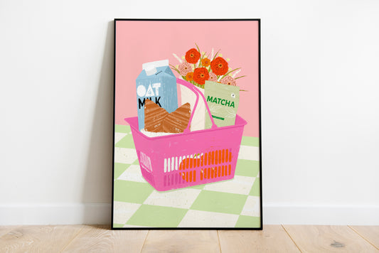 Affiche retour des courses