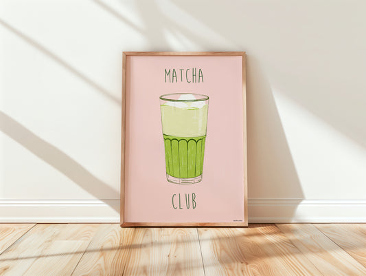 Affiche Matcha Club