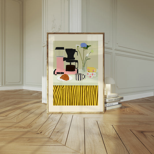 Affiche café du matin