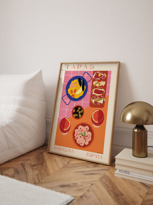 Affiche Tapas